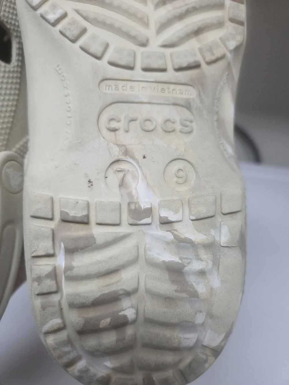 Crocs Classic Clog - Beige Marble